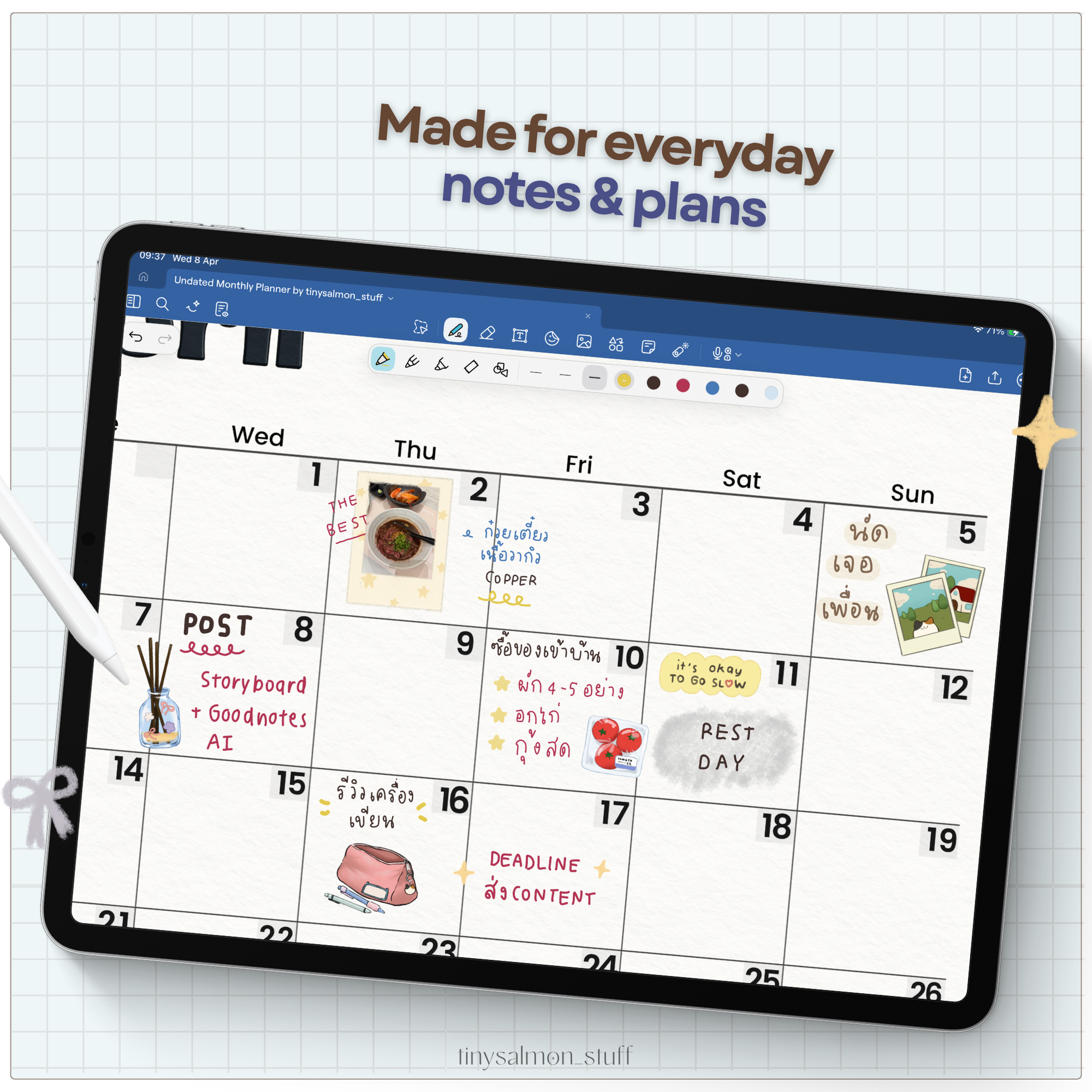 Cutie Stuff Sticker Set ⭐️