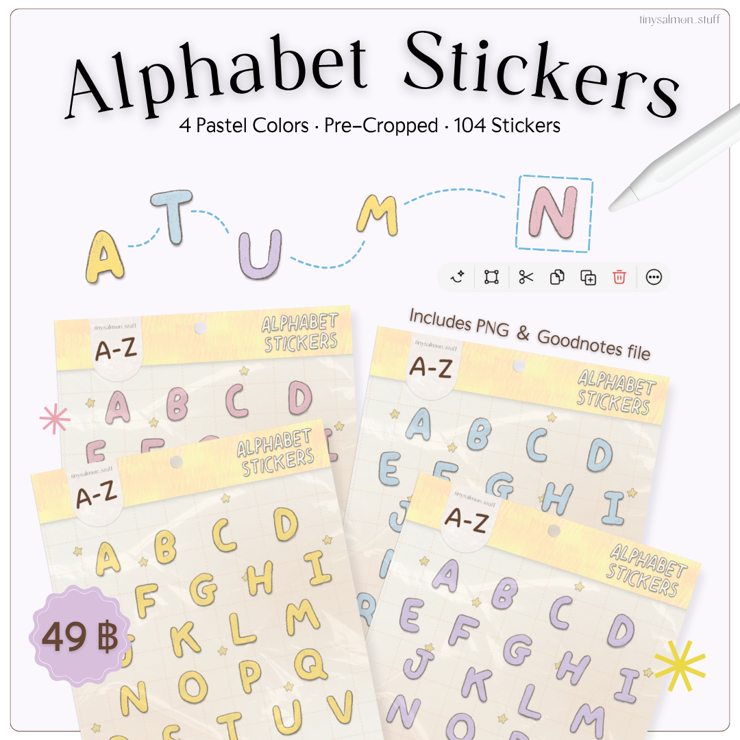 Alphabet Stickers