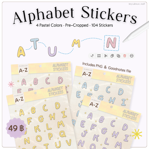 Alphabet Stickers