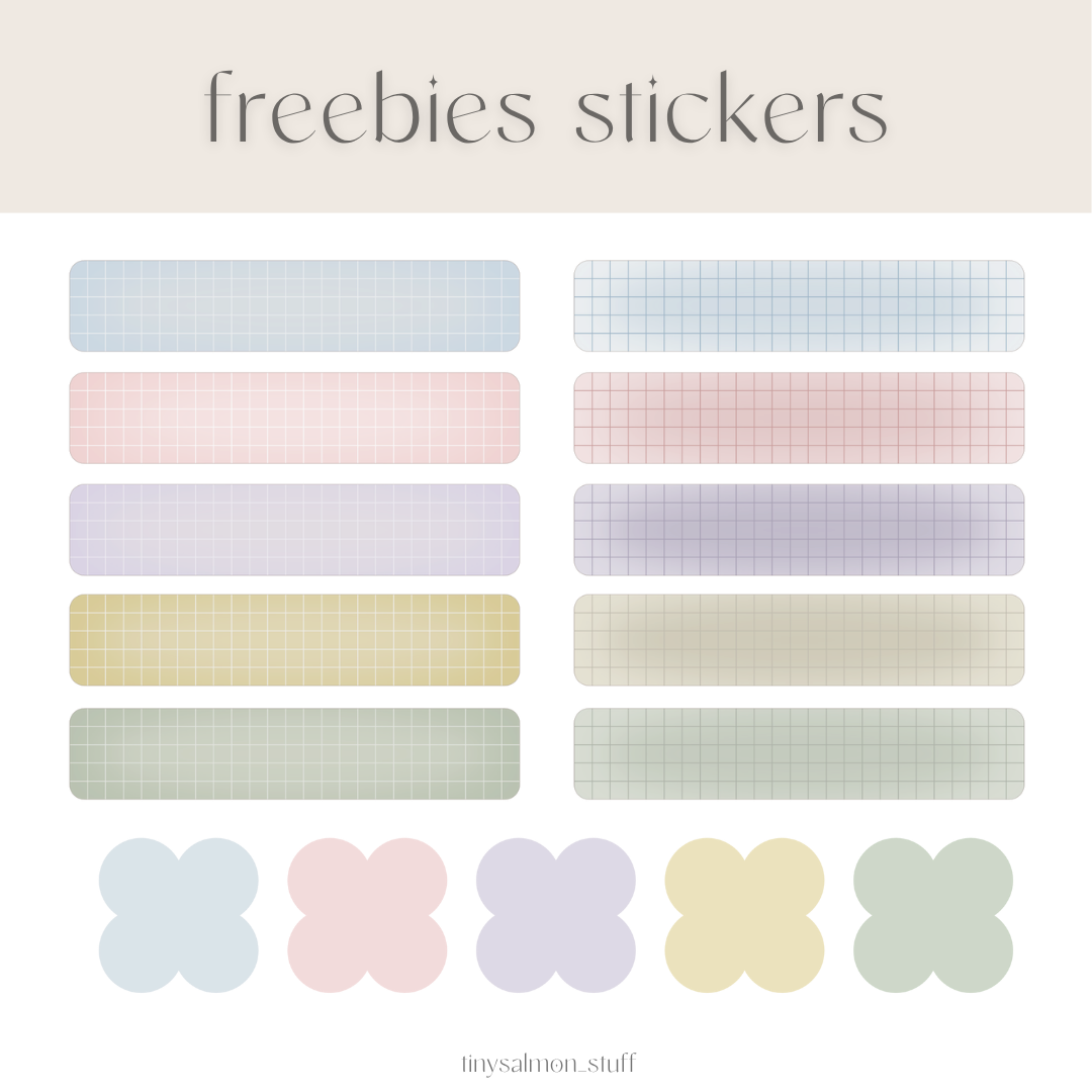 Freebie Stickers ✨